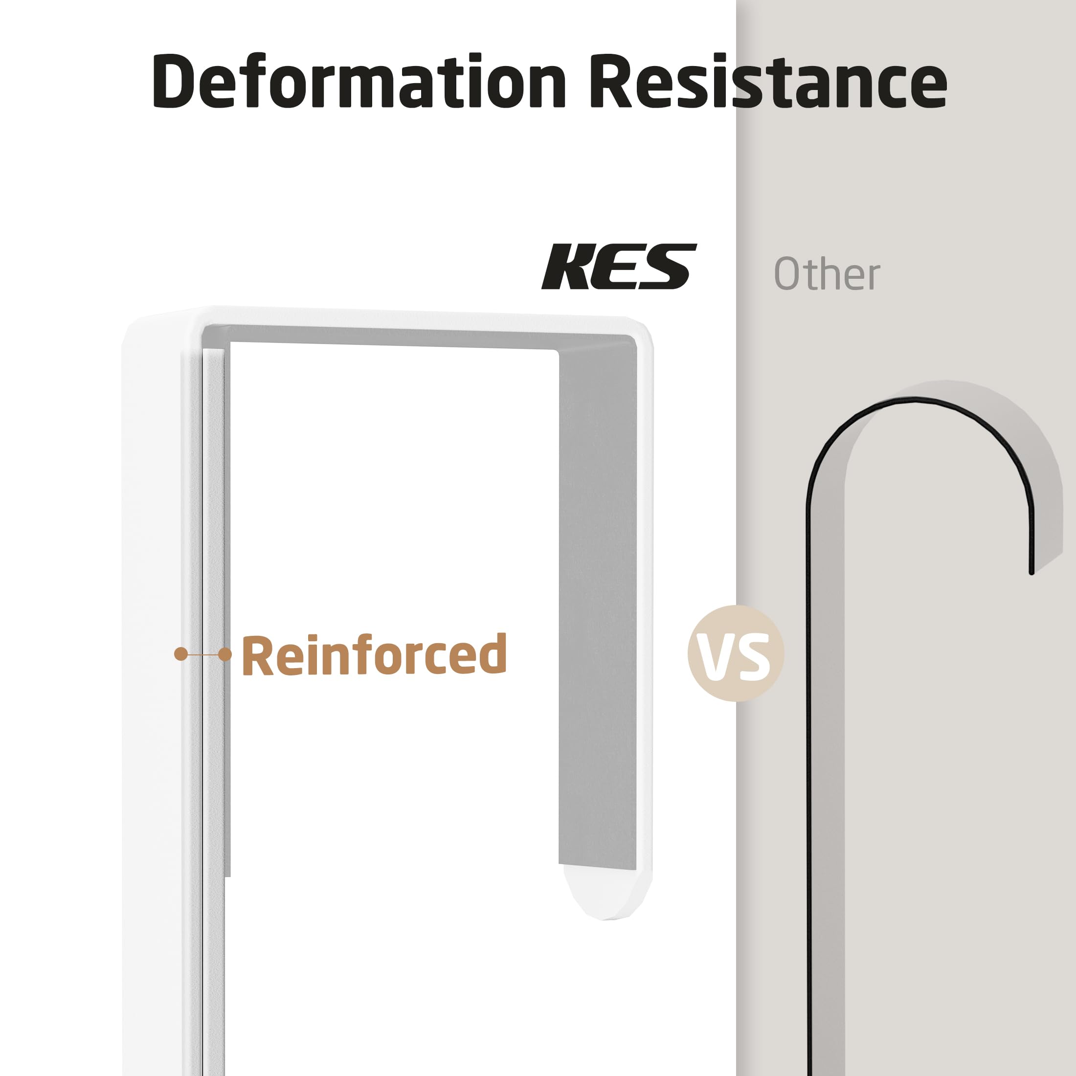 Kes Ironing Board Hanger, Over The Door Ironing Board Holder Door Mount With Storage Shelf Y And T Shaped Fits For 1 3/4 Doors W